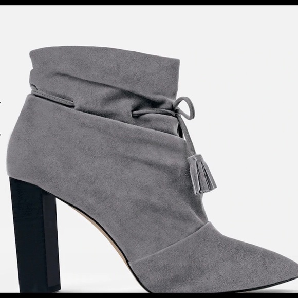 White House Black Market Shoes - WHBM Tassel-Detail Suede Boots